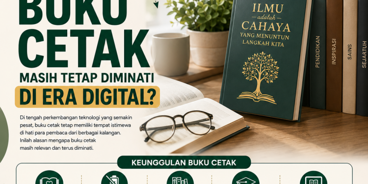 Mengapa Buku Cetak Masih Tetap Diminati di Era Digital?
