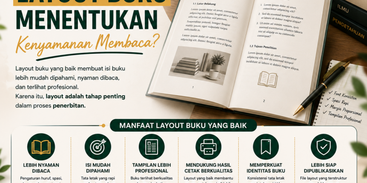 Mengapa Layout Buku Menentukan Kenyamanan Membaca?
