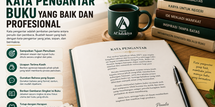 Cara Menulis Kata Pengantar Buku yang Baik dan Profesional