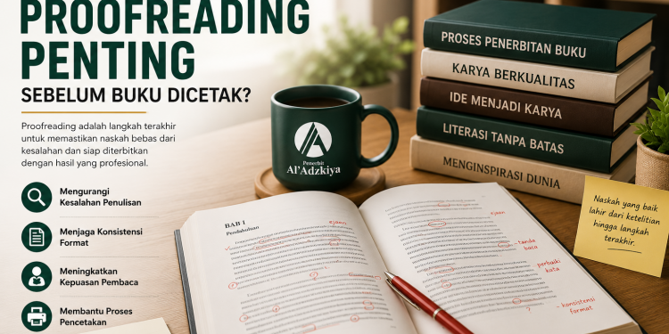 Mengapa Proofreading Penting Sebelum Buku Dicetak?