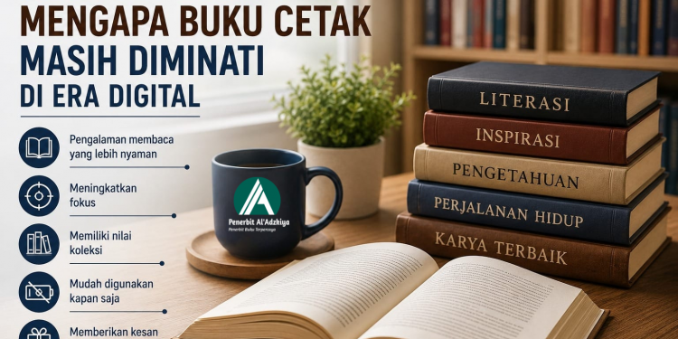 5 Alasan Mengapa Buku Cetak Masih Diminati di Era Digital