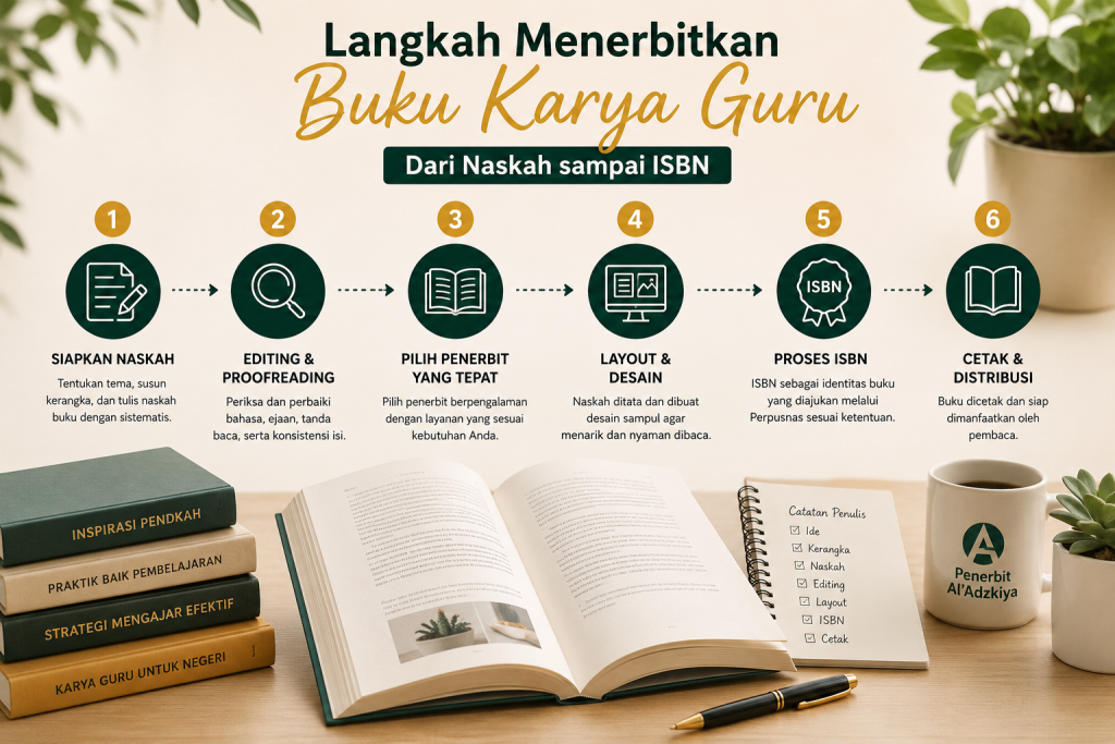 Langkah Menerbitkan Buku Karya Guru