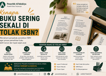 Kenapa buku sering ditolak ISBN? Kenali penyebabnya, mulai dari naskah yang masih berbentuk modul atau laporan penelitian hingga data dan struktur buku yang belum sesuai.