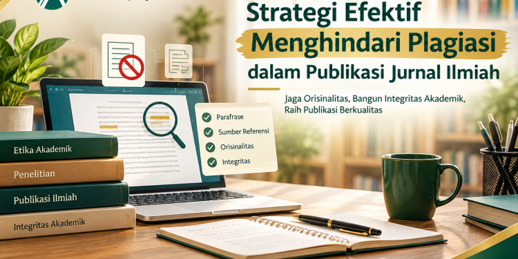 Strategi efektif menghindari plagiasi dalam publikasi jurnal ilmiah dengan menjaga orisinalitas dan integritas akademik