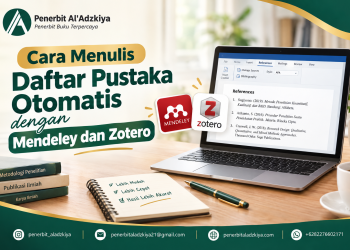 Cara menulis daftar pustaka otomatis menggunakan Mendeley dan Zotero untuk memudahkan penyusunan referensi artikel ilmiah.
