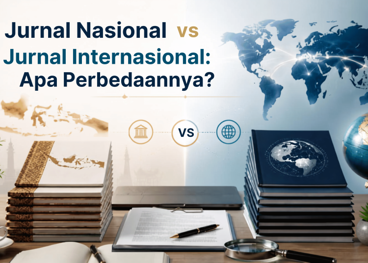 Jurnal nasional vs jurnal internasional dan perbedaan cakupan publikasinya