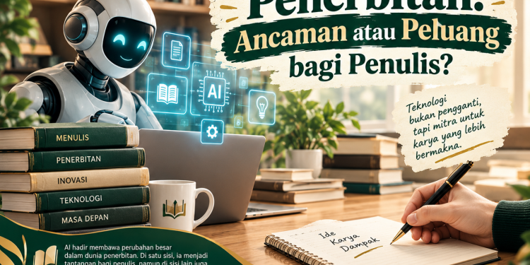 AI dan dunia penerbitan sebagai ancaman dan peluang bagi penulis di era digital