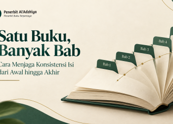 Ilustrasi konsistensi isi buku dengan beberapa bab yang tersusun rapi oleh Penerbit Al Adzkiya.